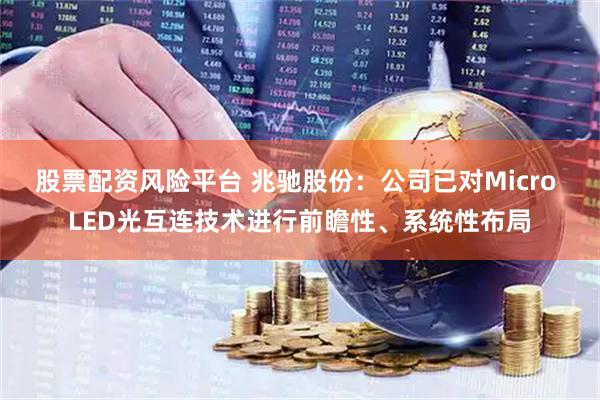 股票配资风险平台 兆驰股份：公司已对Micro LED光互连技术进行前瞻性、系统性布局