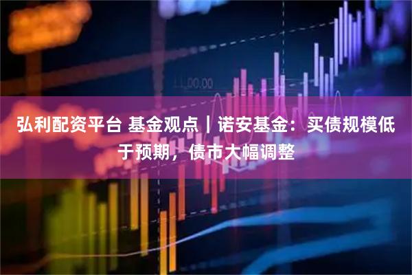弘利配资平台 基金观点｜诺安基金：买债规模低于预期，债市大幅调整
